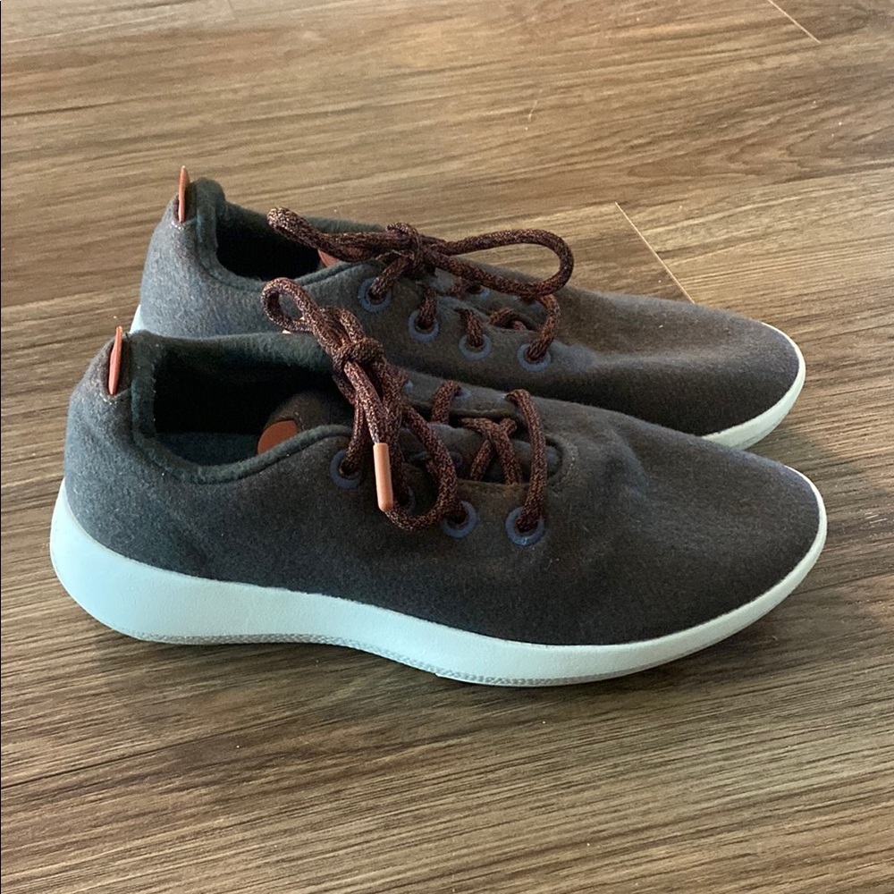 Allbirds Wool Runners Mizzles Terra Lace Up Shoes Sneakers womenβs Size 10